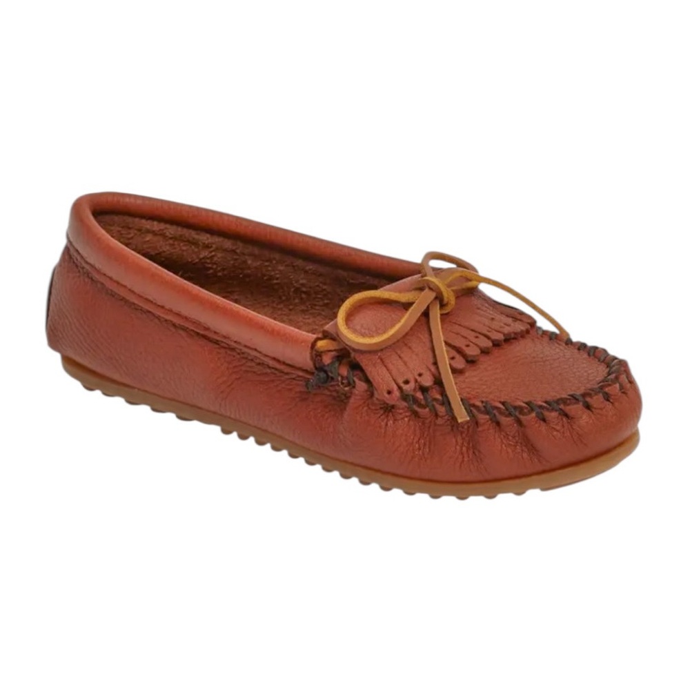Minnetonka Deerskin Kilty Shoes